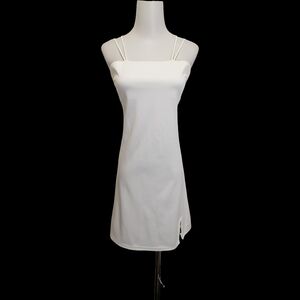 🦜🦜Chic White Strappy Mini Dress